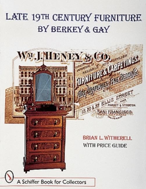 Cover of Late 19th Century Furniture by Berkey & Gay